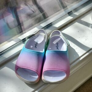 Cat & Jack Pink and Blue Kids Sandals